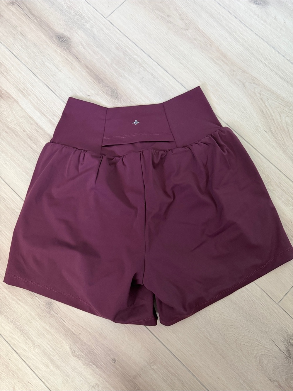 SoftlyZero™ Airy Cross High Waist 2-in-1 InstantCool Shorts 5'' w/ Pockets - NWT - Picture 4 of 4